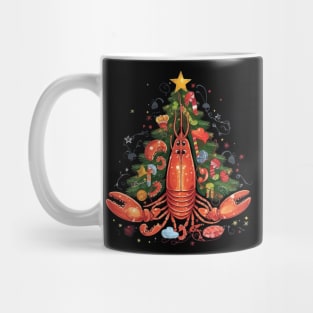 Lobster Christmas Mug